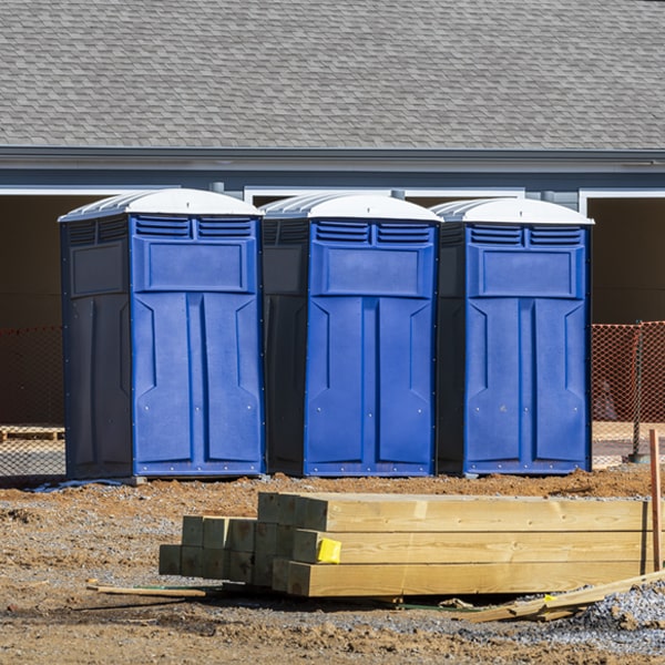 how do i determine the correct number of portable restrooms necessary for my event in Deweyville